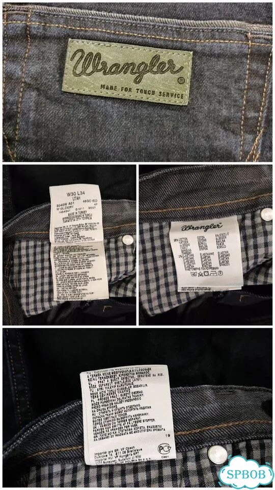 Джинсы мужские Wrangler размер 46 (W30 L34) фото 8