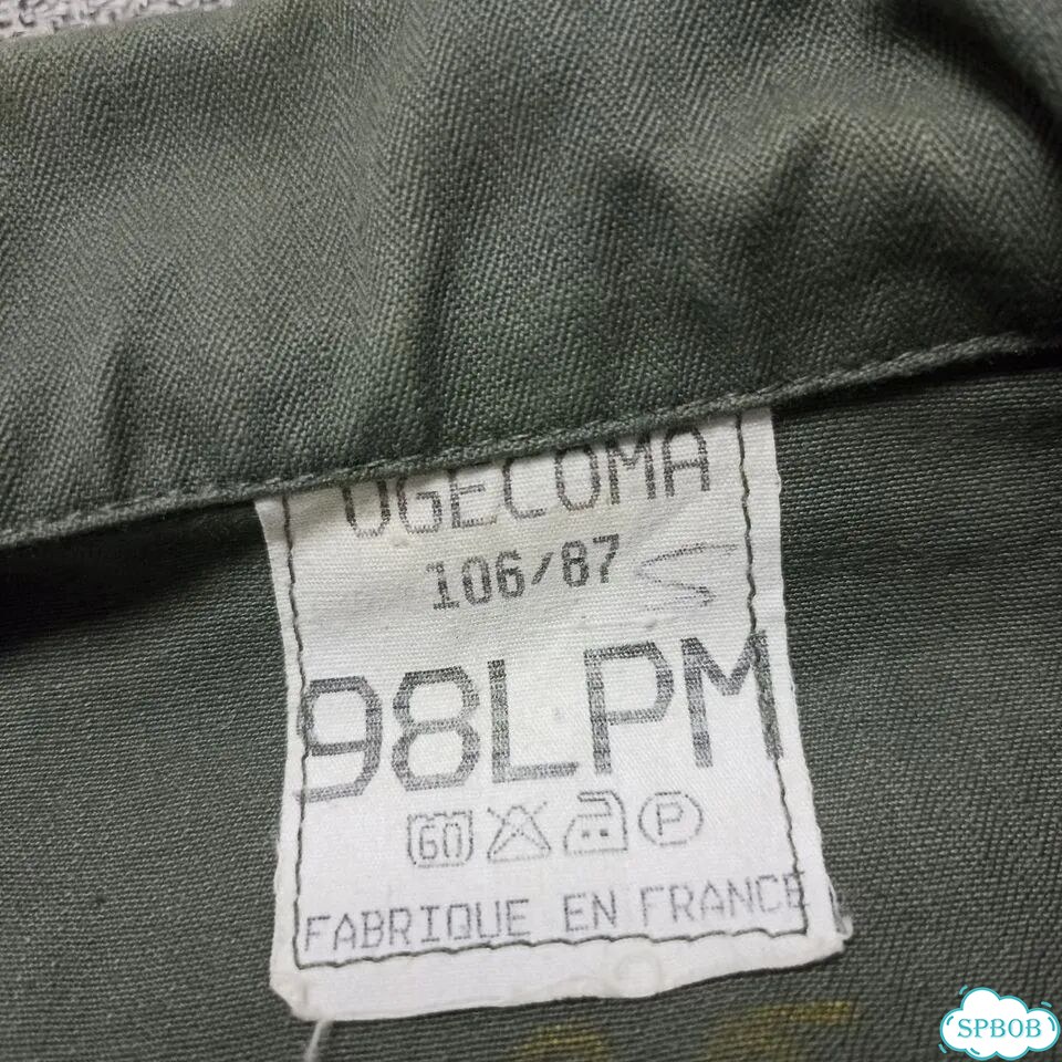 French army vintage jacket. olive фото 5