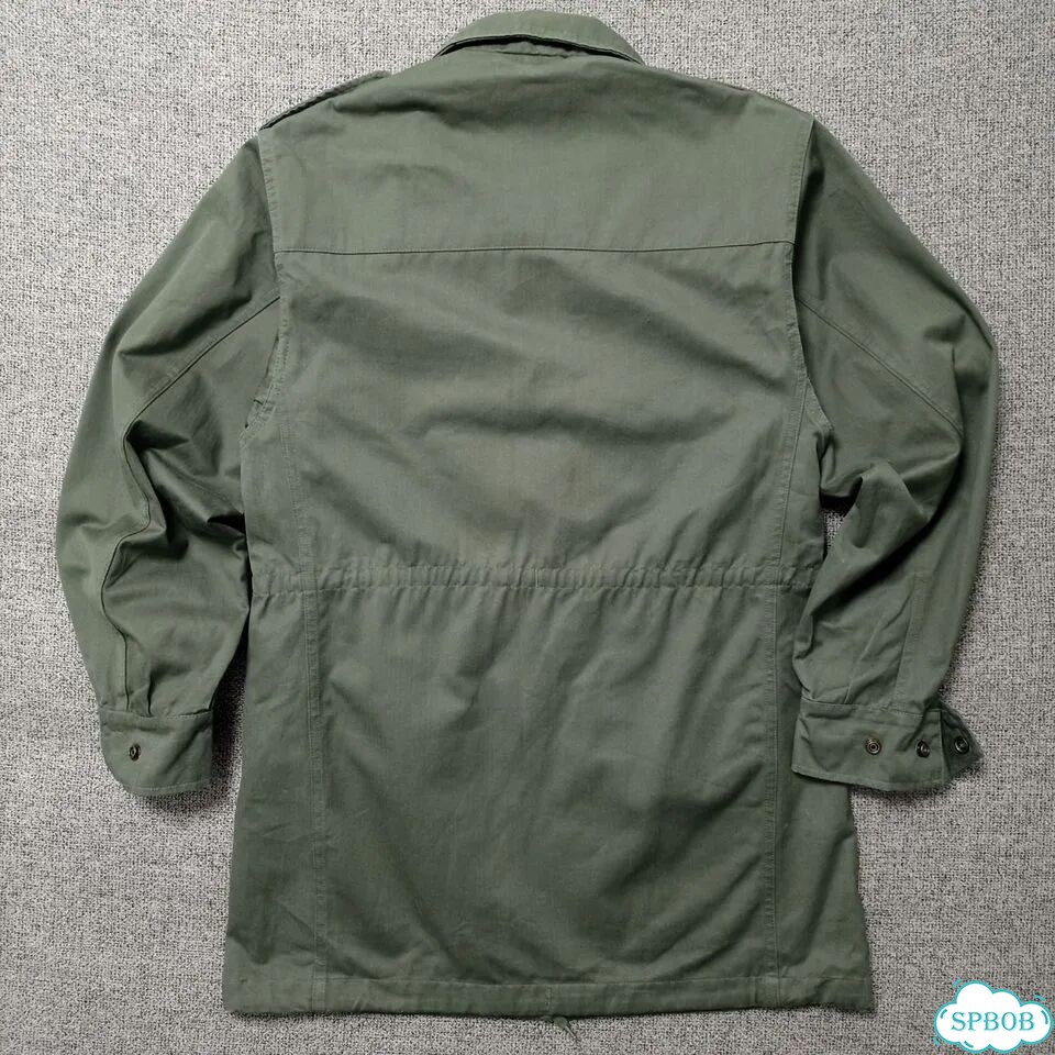 French army vintage jacket. olive фото 8