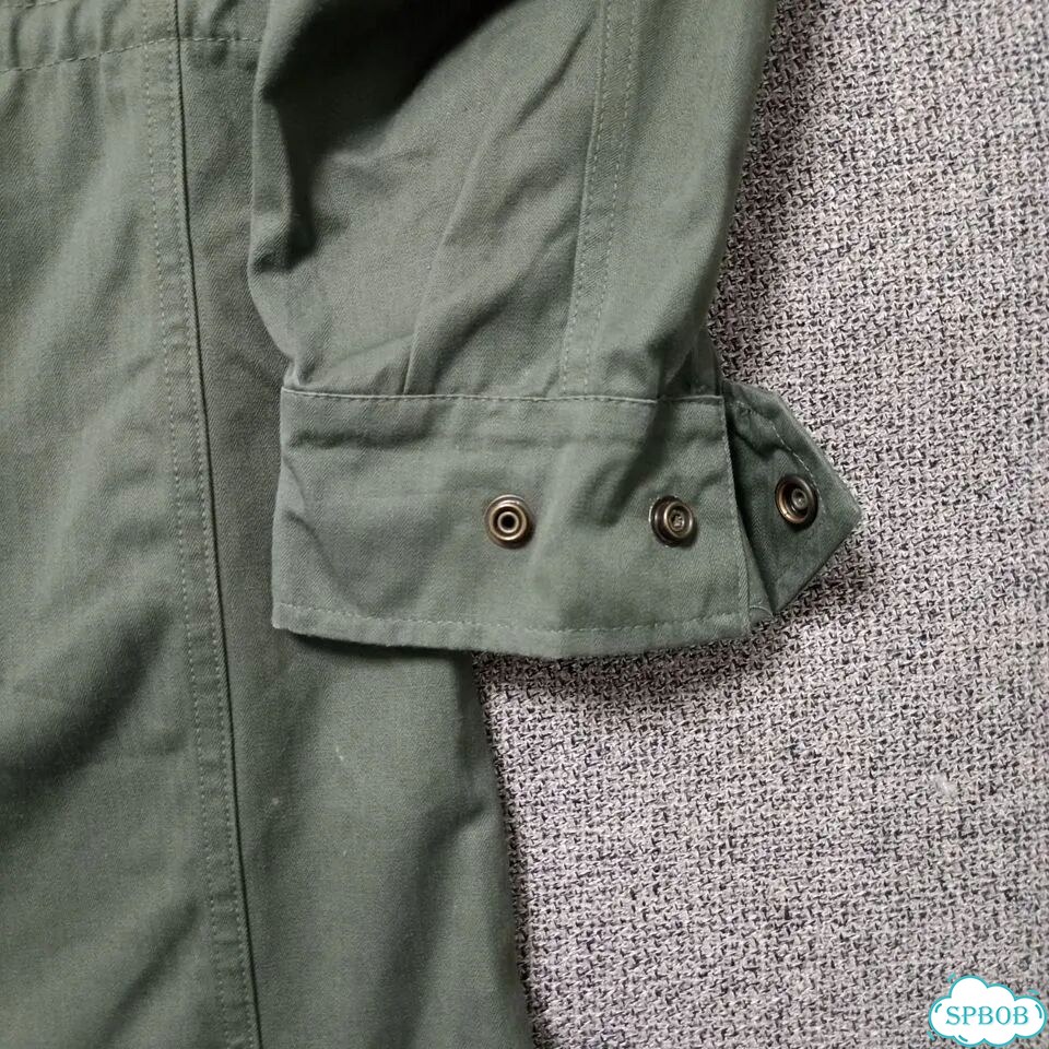 French army vintage jacket. olive фото 9