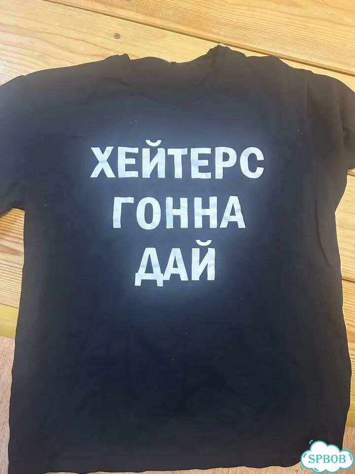 Футболка XL Хейтерс гонна дай фото 1