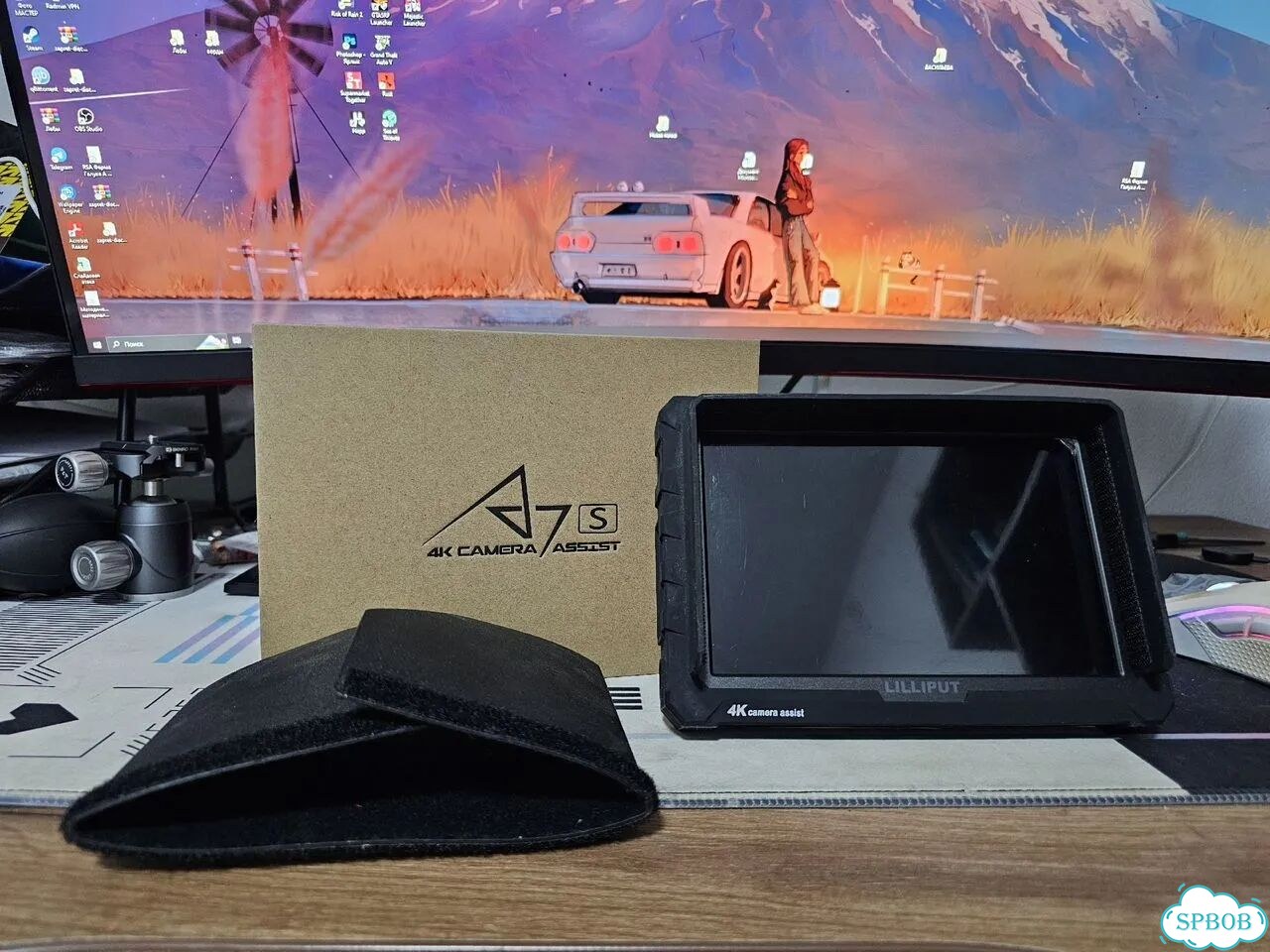 Lilliput a7s Camera Monitor + 2 акума 8800mAh фото 1