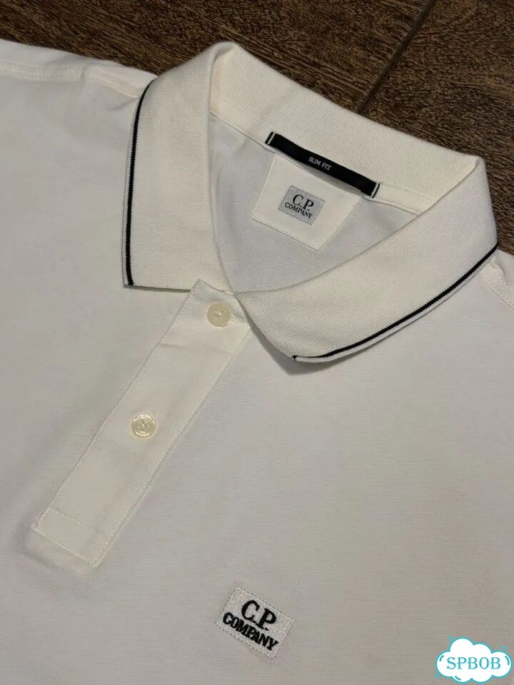 Поло C.P Company (M, L) slim оригинал фото 3
