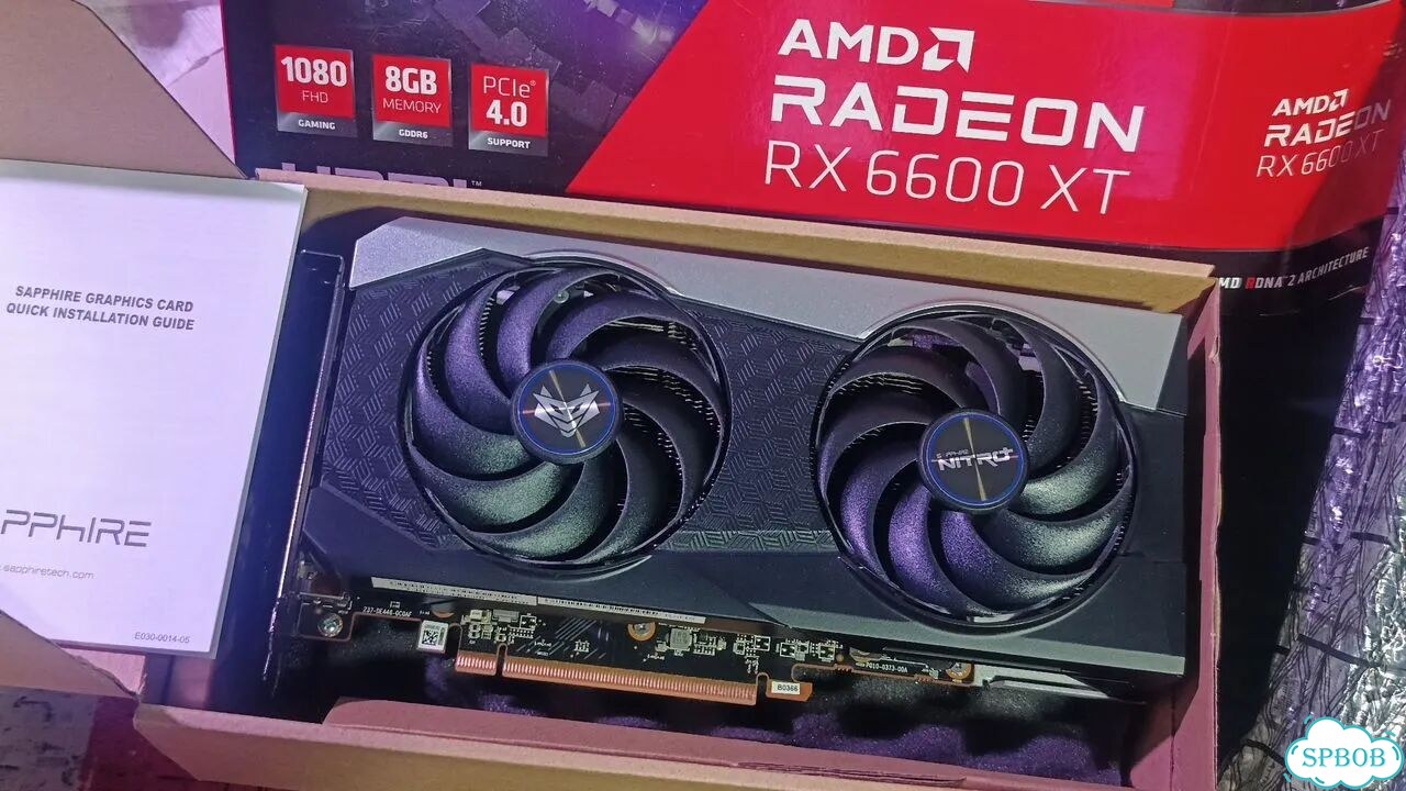 Нитро + amd rx 6600 xt Sapphire нитро plus OC фото 1