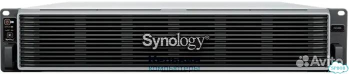 Synology схд RS4826XS+ 2U, 12 отсеков для накопителей, максимальная ёмкость хранилища 288 тб, интерф фото 1