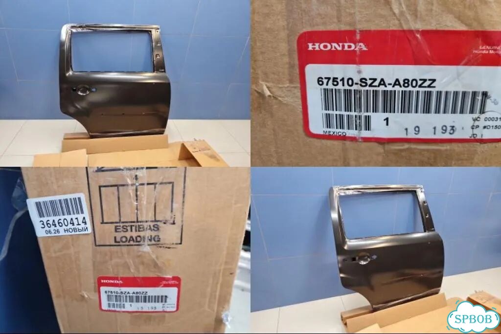 Дверь правая задняя Honda Pilot 2008-2015 фото 1