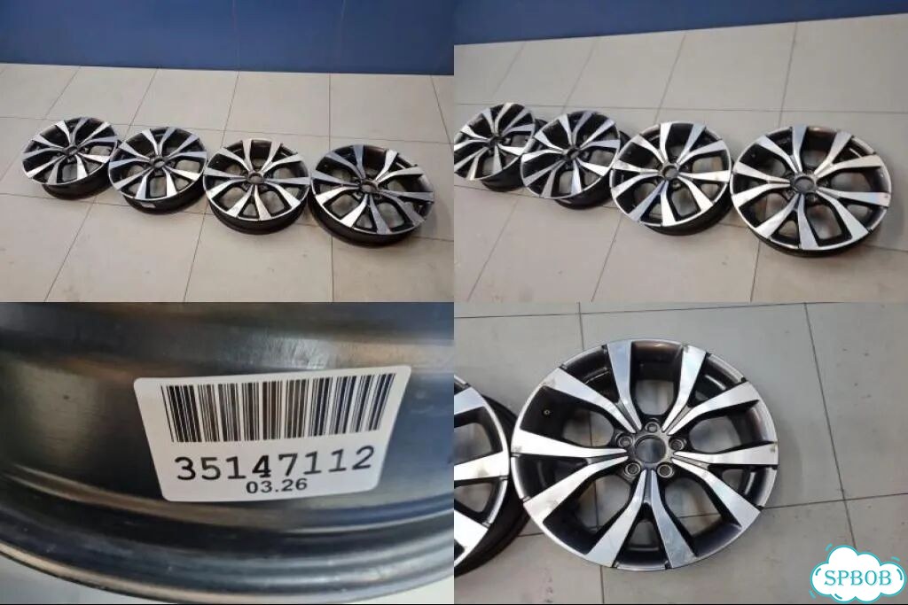Комплект колесных дисков алюминиевых R18 Chery Tiggo 4 Pro 2020 фото 1