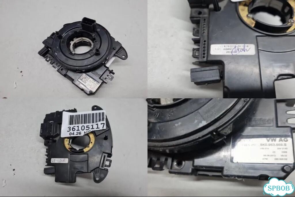 Механизм подрулевой SRS (ленточный) Volkswagen Passat B7 2011-2015 фото 1
