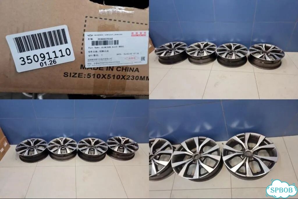 Комплект колесных дисков алюминиевых R18 Chery Tiggo 7 Pro 2020 фото 1