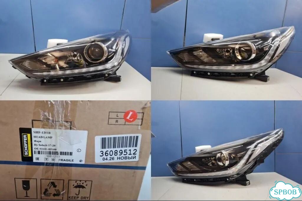 Фара левая Hyundai Solaris 2017 фото 1