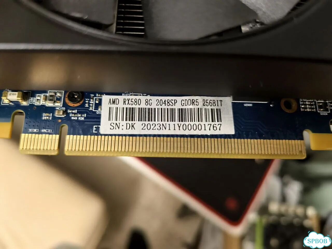 Видеокарта rx580 8gb 2048sp фото 6