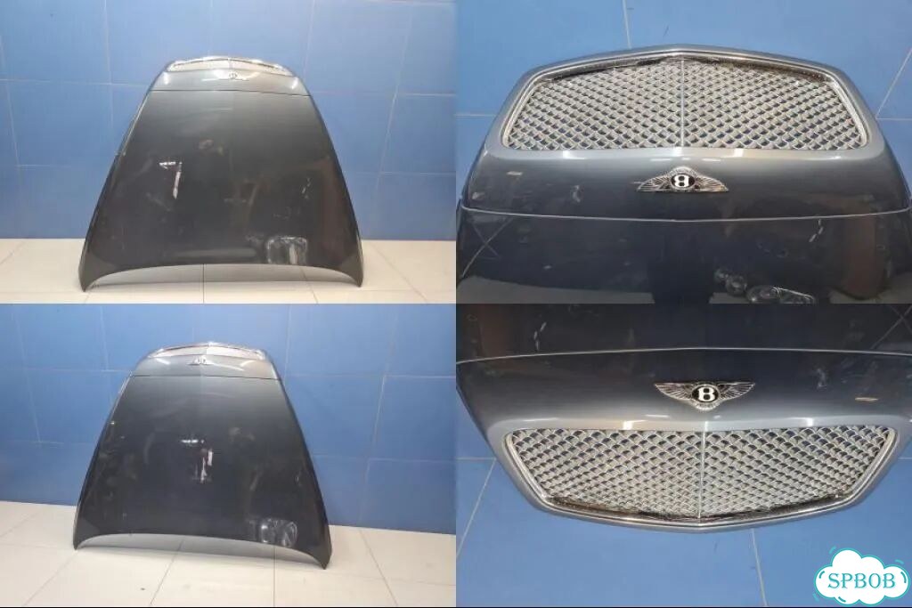 Капот с Решеткой в сборе Bentley Continental GT 2003-2011 фото 2