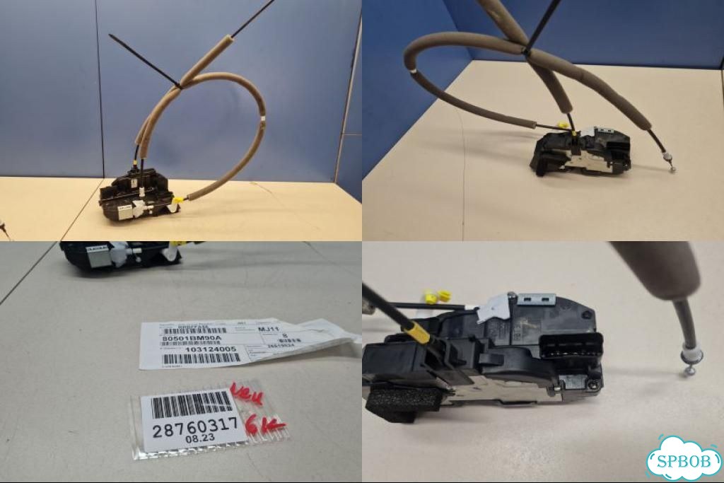Замок двери передней левой Nissan Qashqai J11E 2014 фото 1