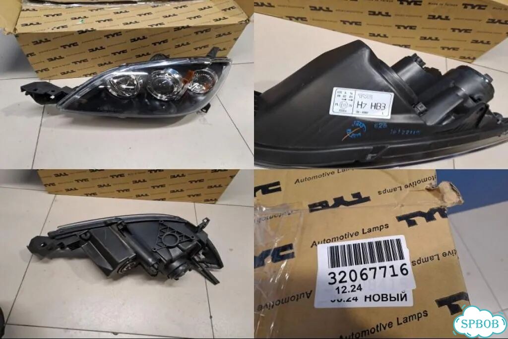 Фара левая Mazda 3 BK 2002-2009 фото 1