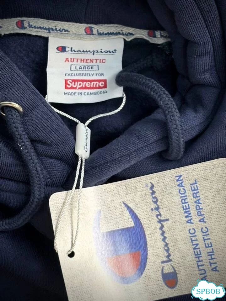 Худи Champion x Supreme фото 8