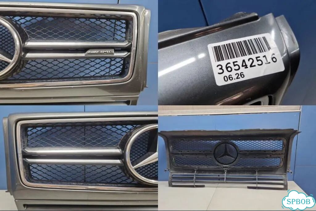 Решетка радиатора Mercedes G-klasse W463 1989-2018 фото 2