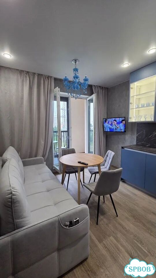 1-к. квартира, 43 м², 5/19 эт. фото 2