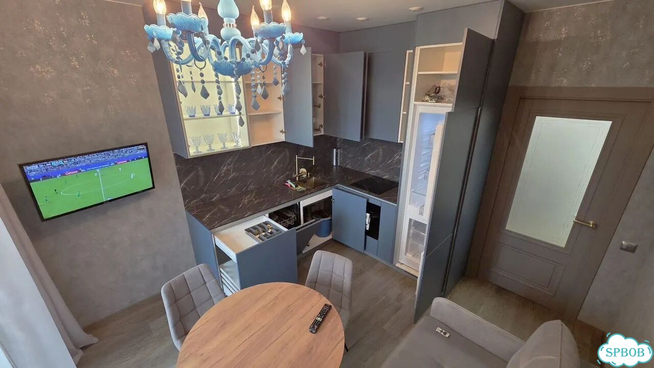 1-к. квартира, 43 м², 5/19 эт. фото 7