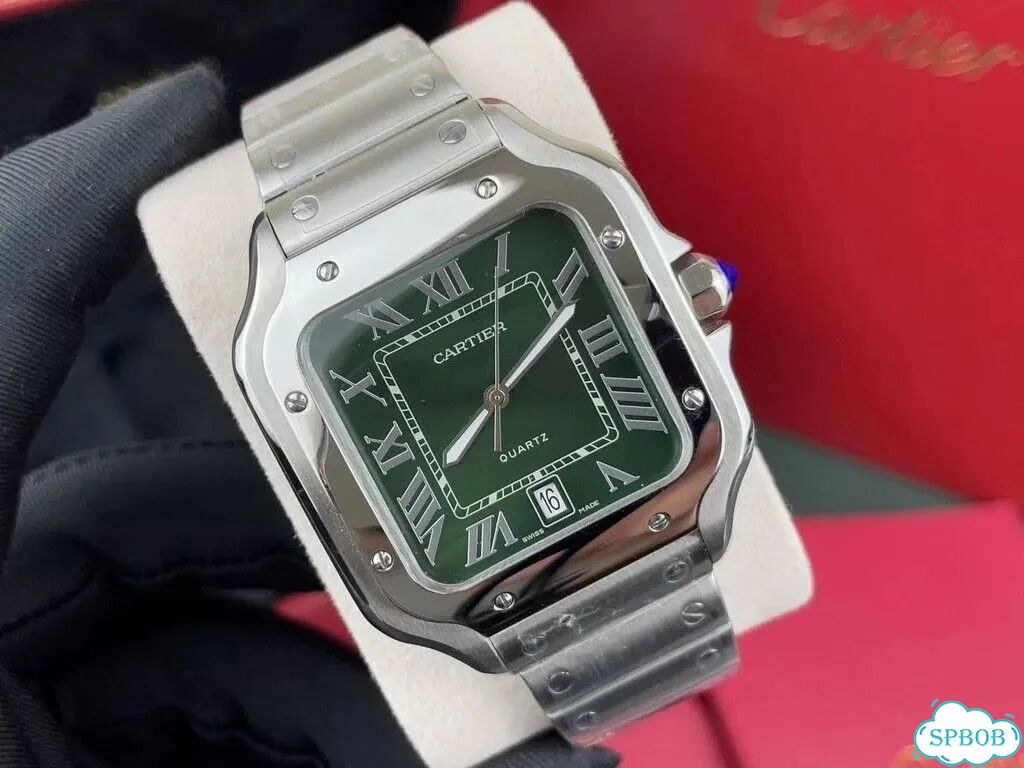 Часы мужские Cartier Santos Miyota фото 1