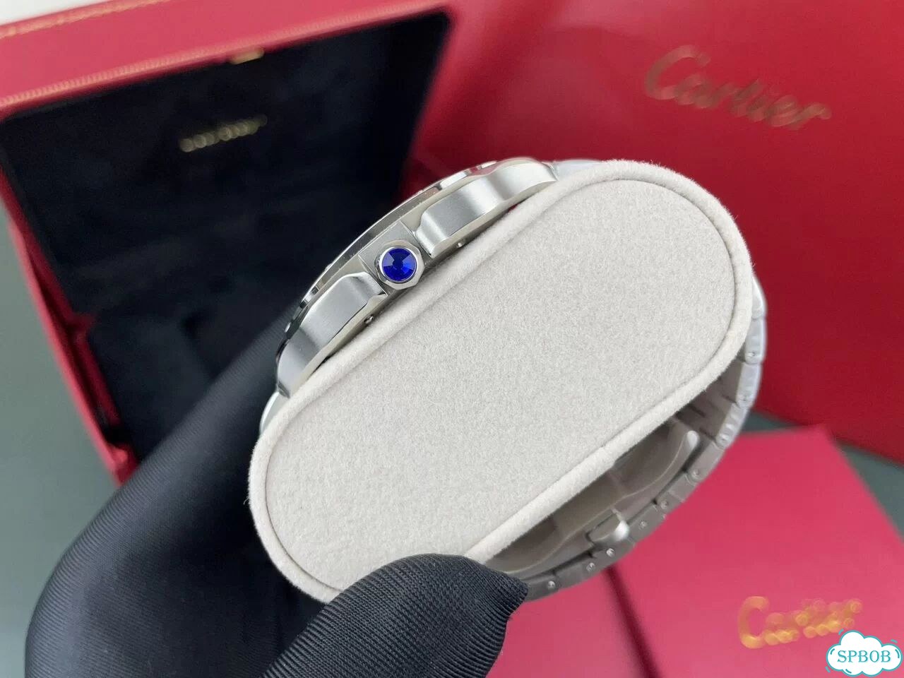 Часы мужские Cartier Santos Miyota фото 3