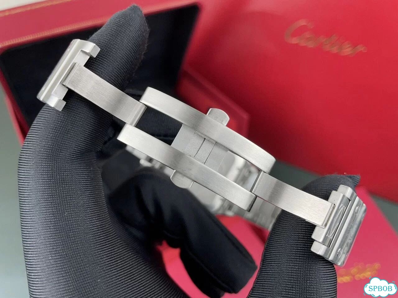 Часы мужские Cartier Santos Miyota фото 6