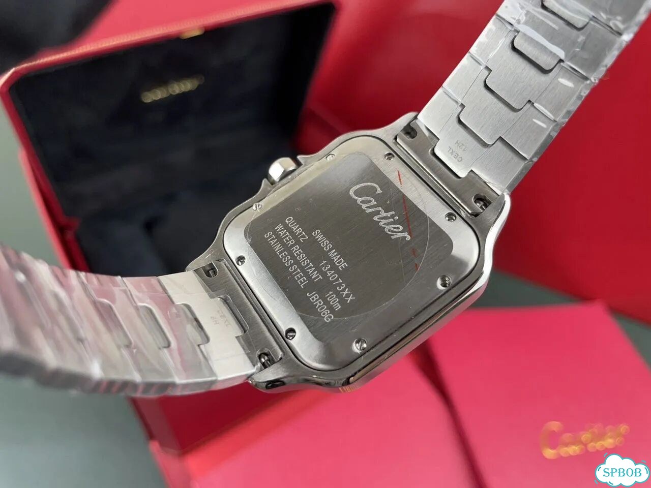 Часы мужские Cartier Santos Miyota фото 7