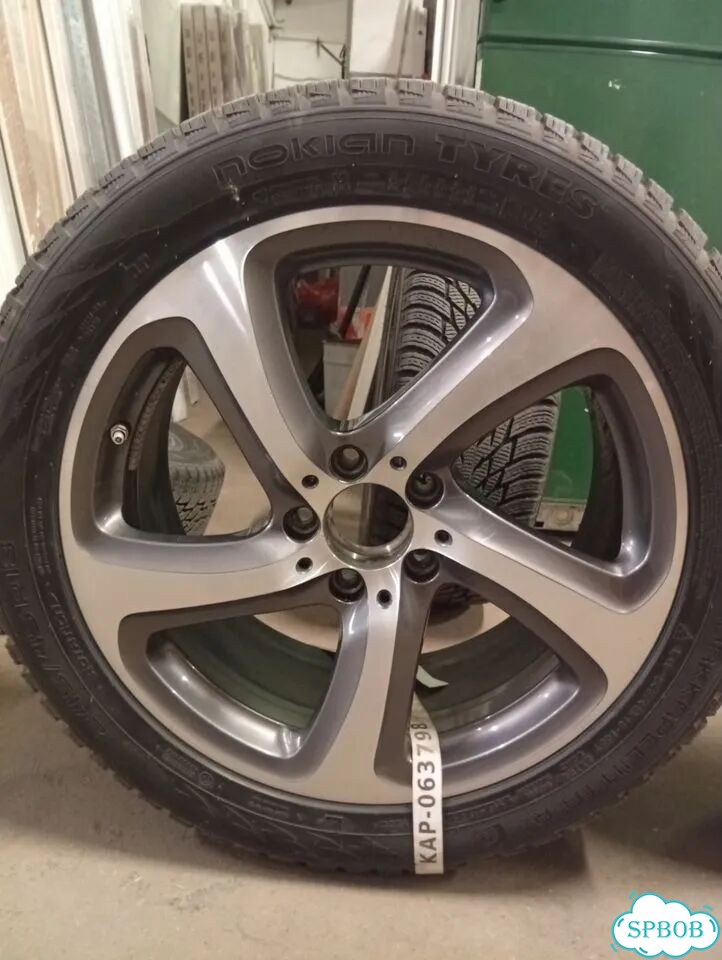 Колеса на mercedes r18 липучка фото 1