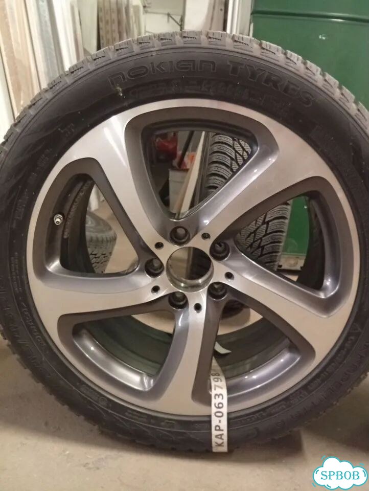 Колеса на mercedes r18 липучка фото 2