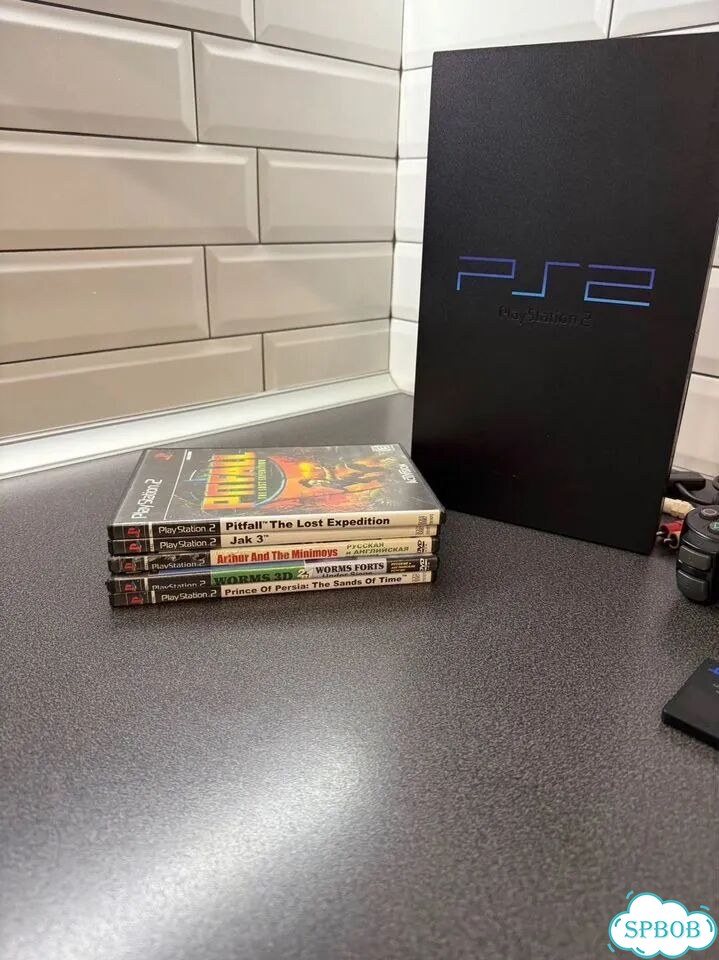 Ps2 fat + игры фото 3