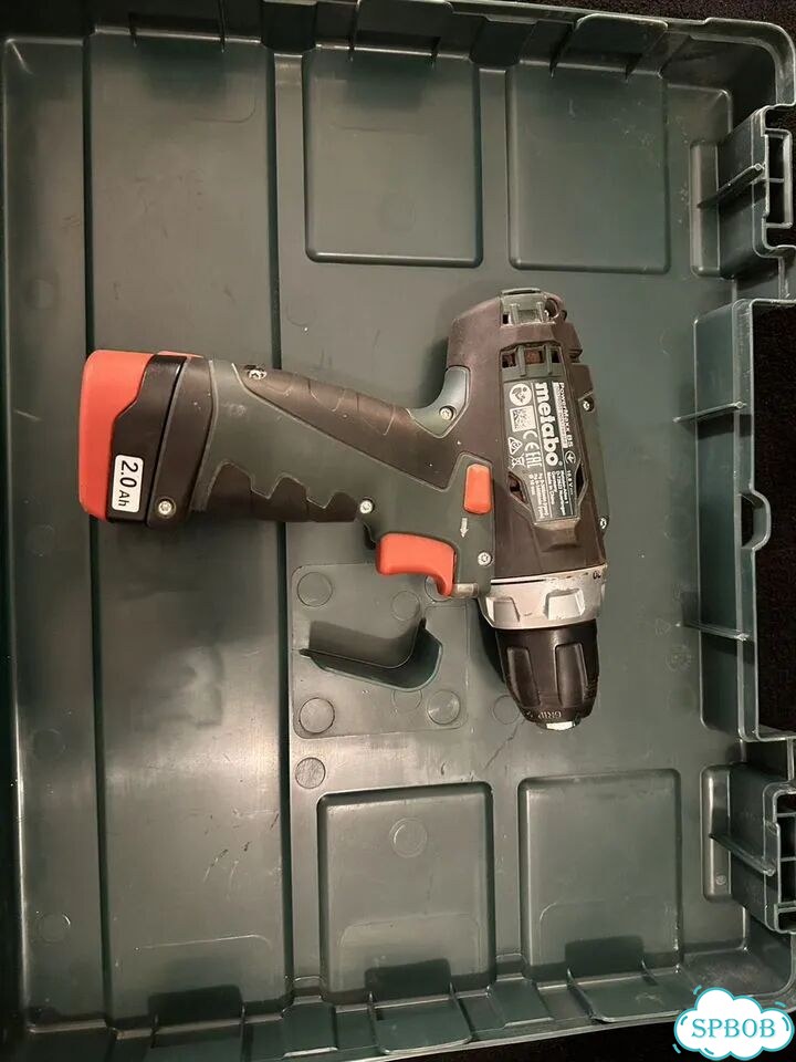 Шуруповерт Metabo PowerMaxx BS 12v, оригинал фото 2