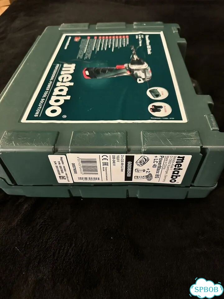 Шуруповерт Metabo PowerMaxx BS 12v, оригинал фото 7
