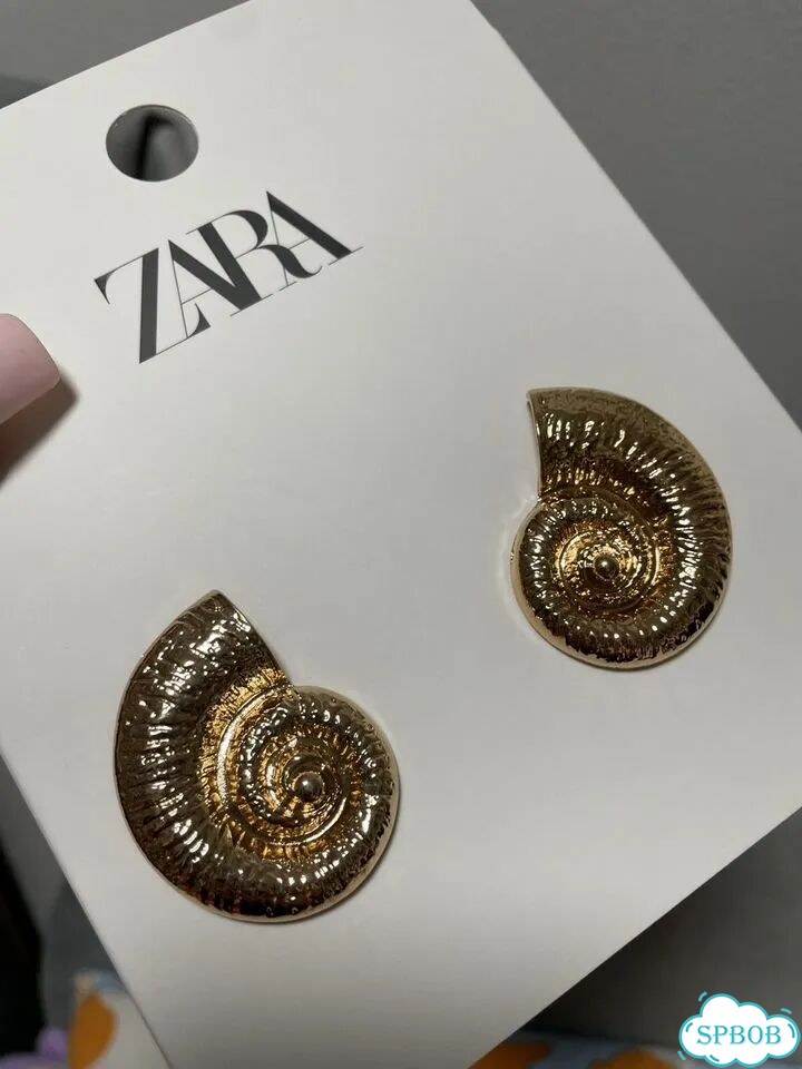 Новые серьги zara ракушки фото 7