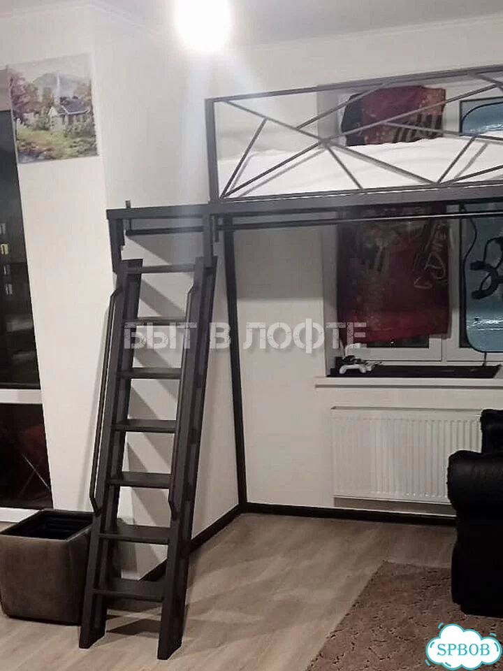 Каркас кровати 160х200 Кровать чердак 160х200 фото 10