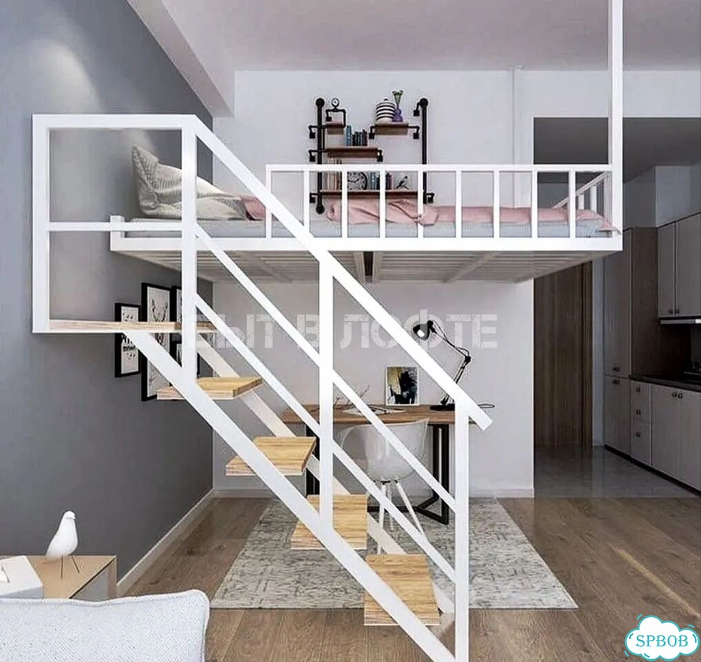 Каркас кровати 160х200 Кровать чердак 160х200 фото 3