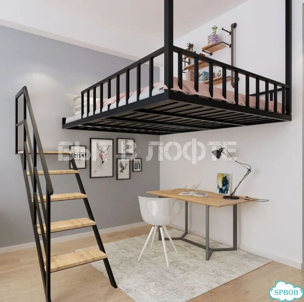 Каркас кровати 160х200 Кровать чердак 160х200 фото 4