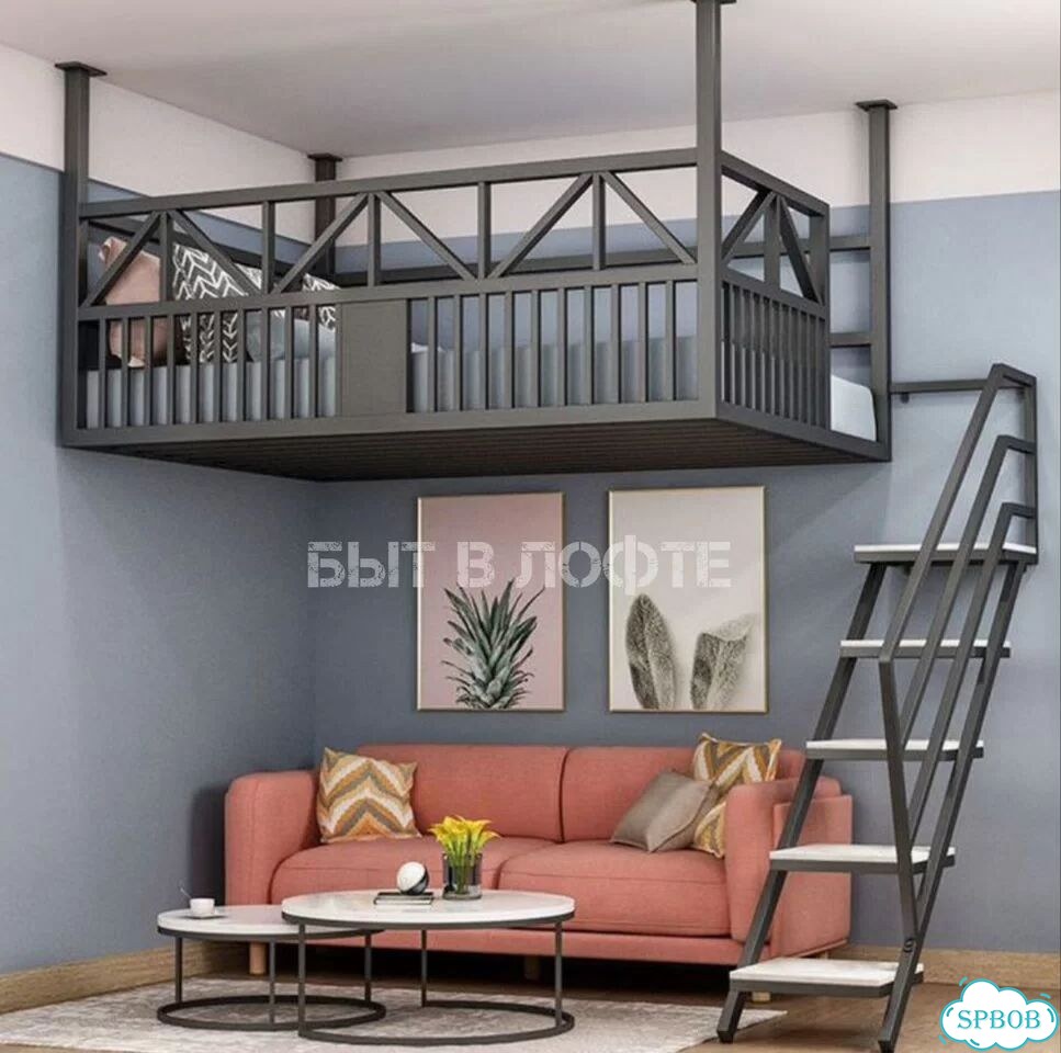 Каркас кровати 160х200 Кровать чердак 160х200 фото 5