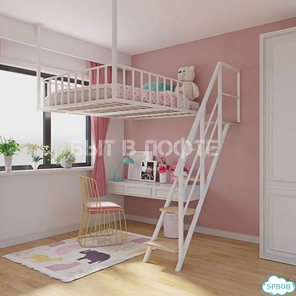 Каркас кровати 160х200 Кровать чердак 160х200 фото 6