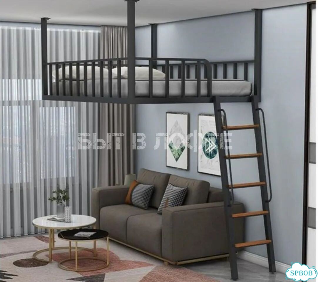 Каркас кровати 160х200 Кровать чердак 160х200 фото 8