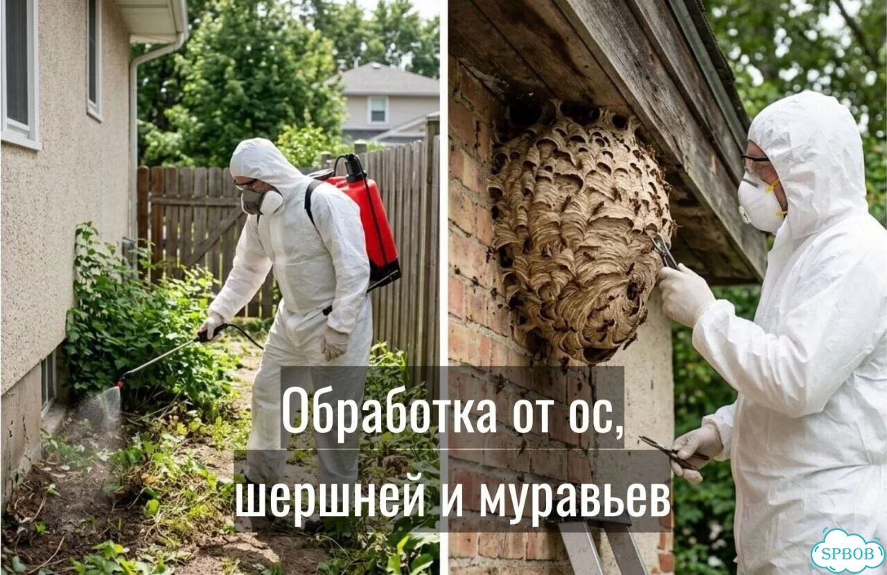 Обработка участка от клещей и комаров фото 5
