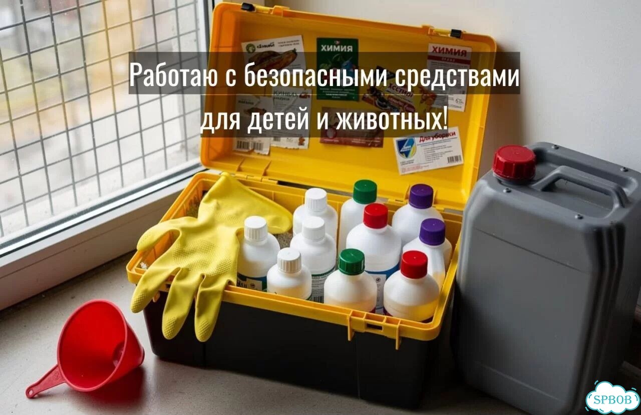 Обработка участка от клещей и комаров фото 8