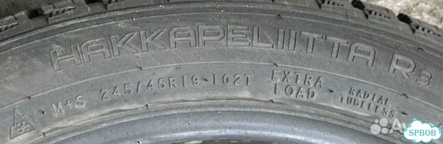 Nokian Tyres Hakkapeliitta R3 245/45 R19 фото 6
