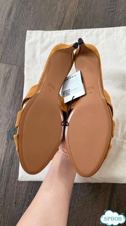 Босоножки zara 42 новые фото 3
