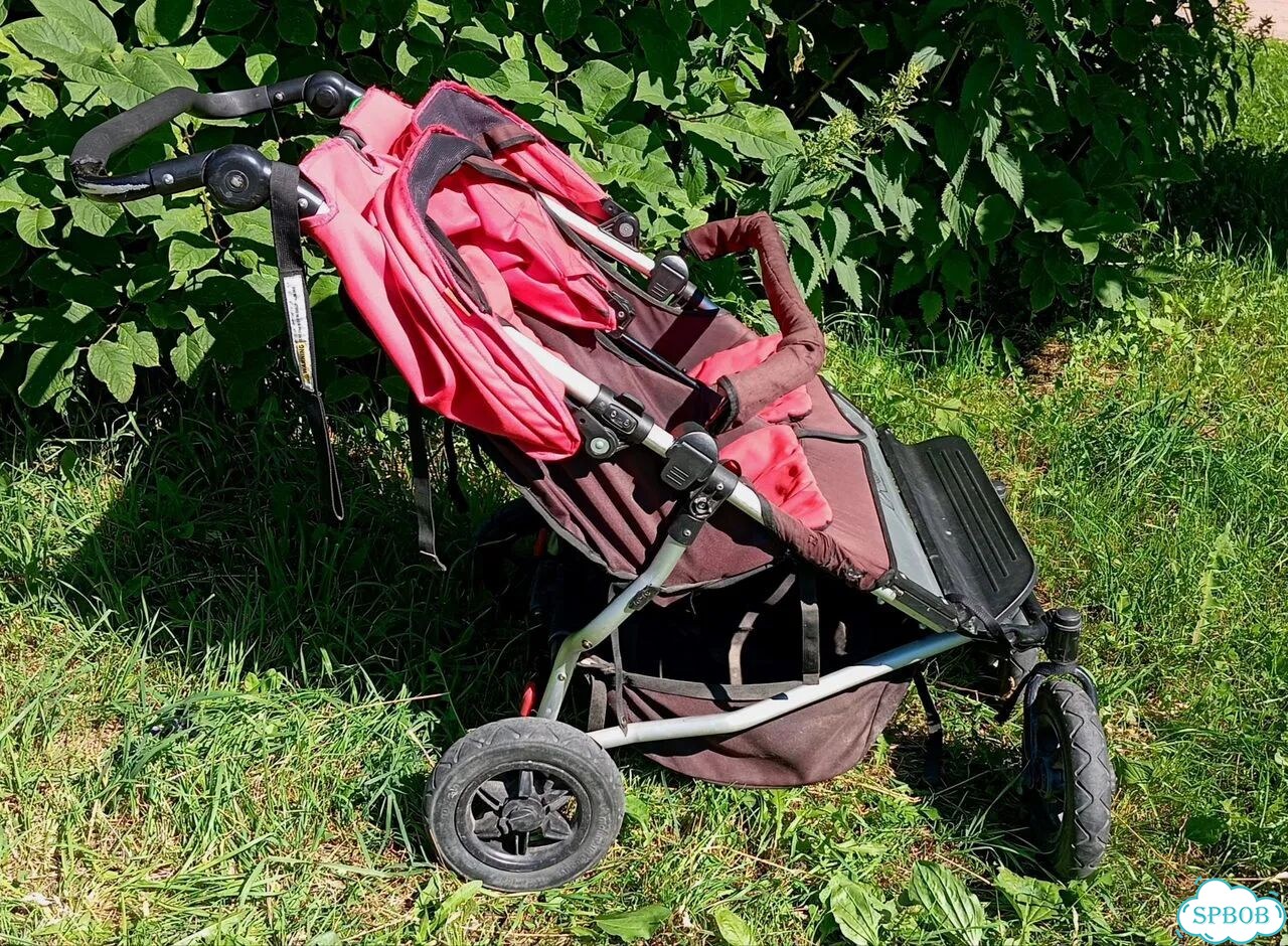 Коляска для двойни погодок mountain buggy duet фото 3