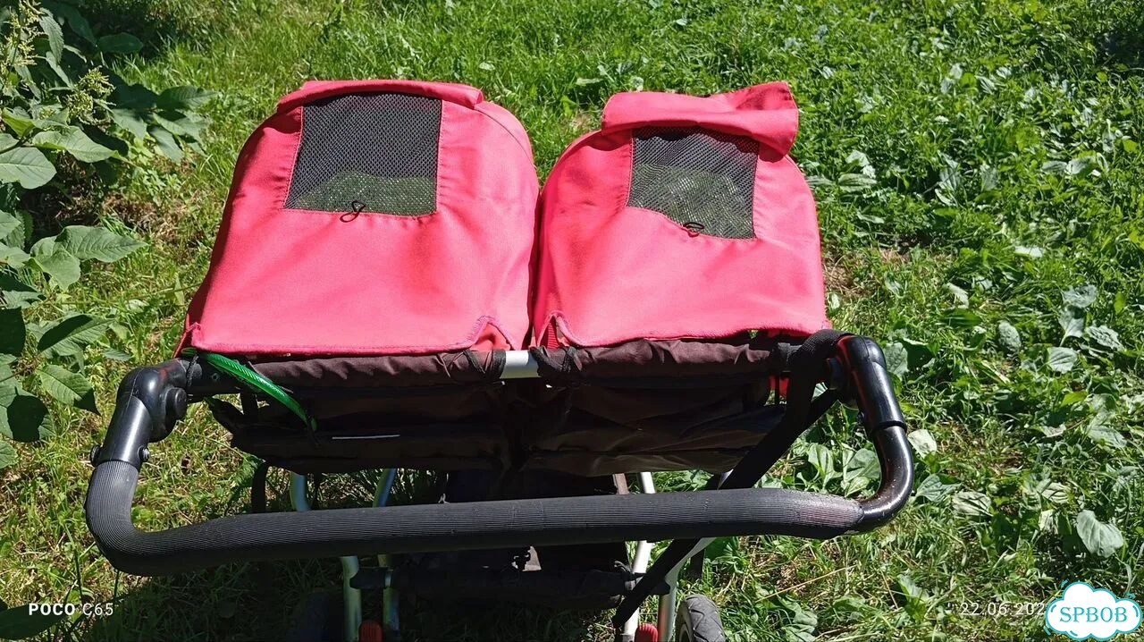 Коляска для двойни погодок mountain buggy duet фото 5