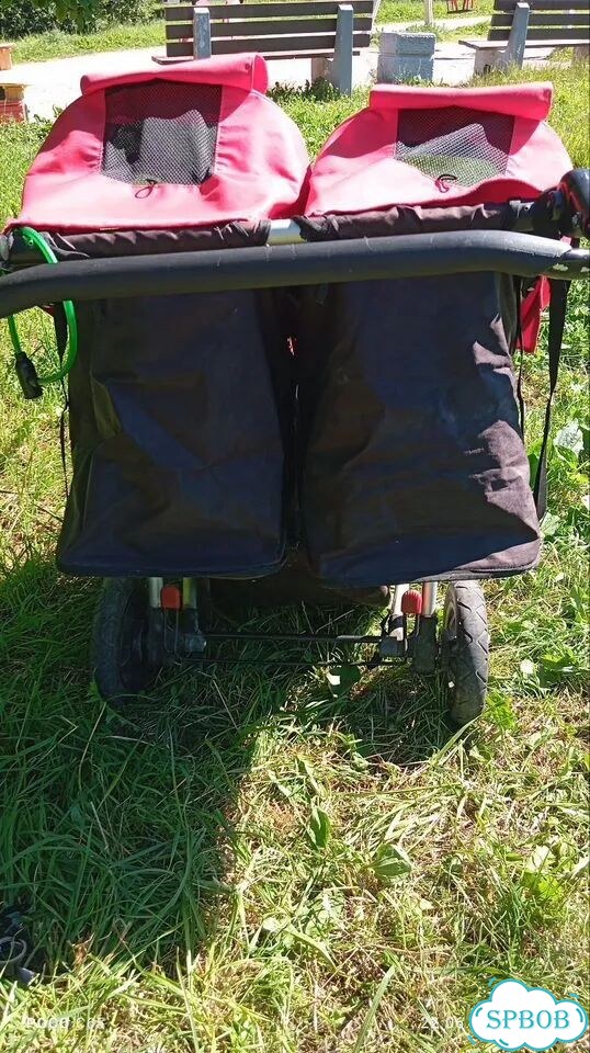 Коляска для двойни погодок mountain buggy duet фото 7