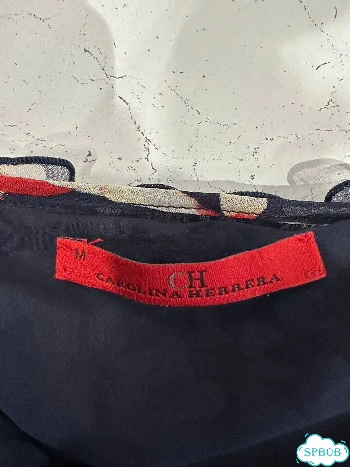 Carolina Herrera платье оригинал шелк 100% фото 8