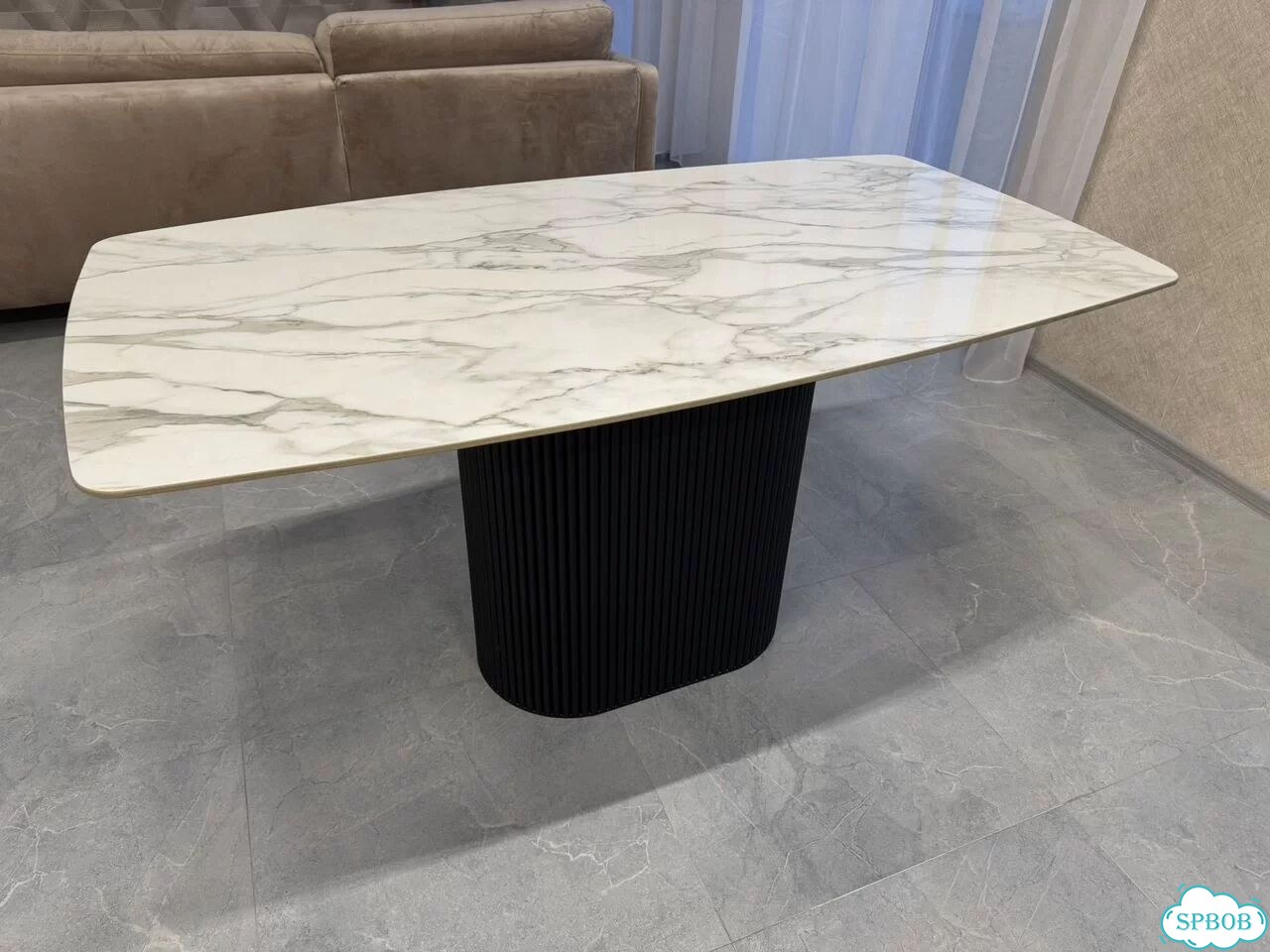 Стол из керамогранита 150х80 фото 2