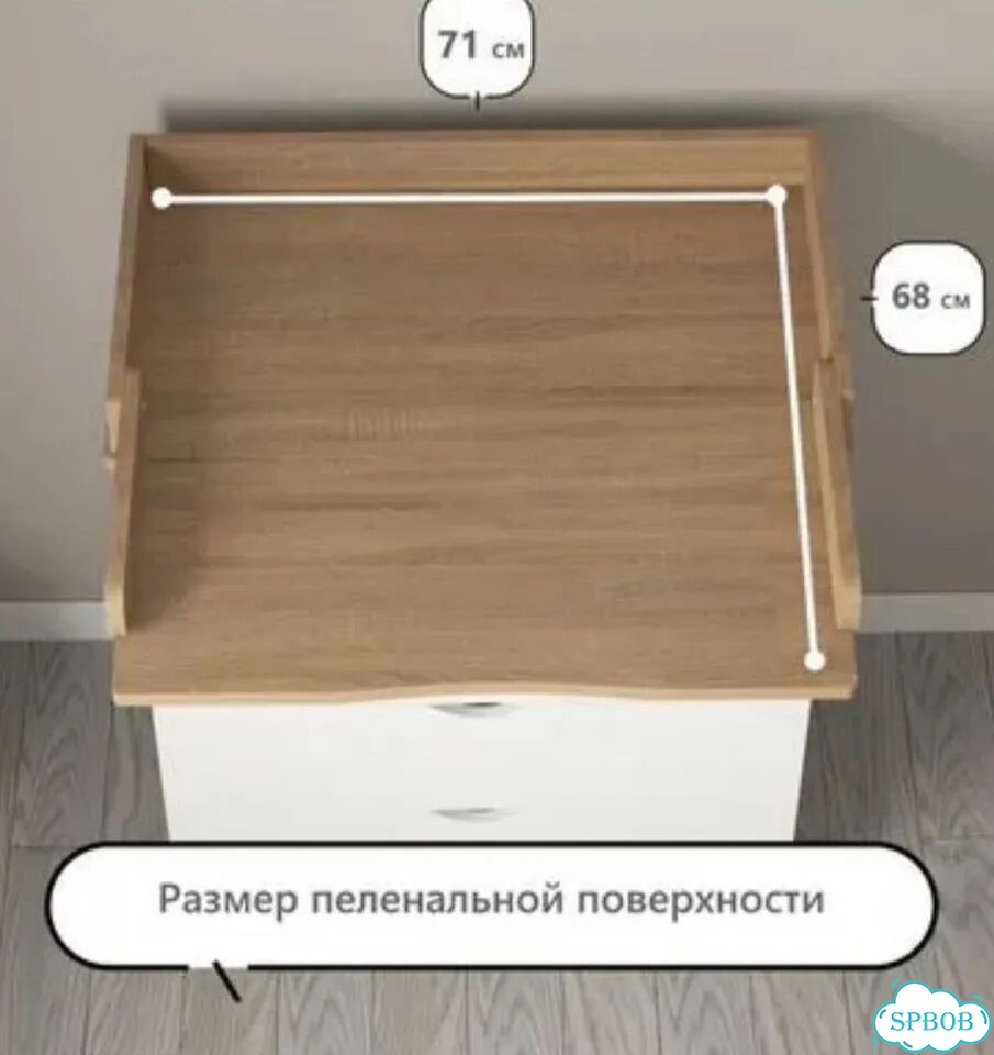 Пеленальный комод фото 4