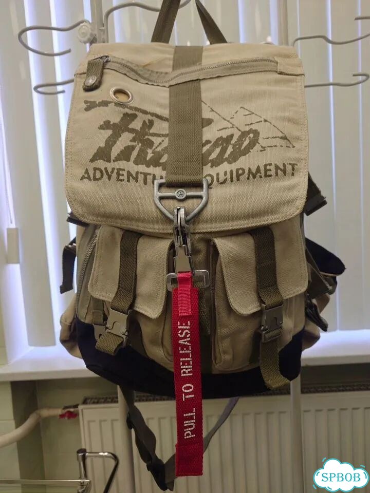 Рюкзак мужской Pharao 20L из брезента с ремнями фото 10