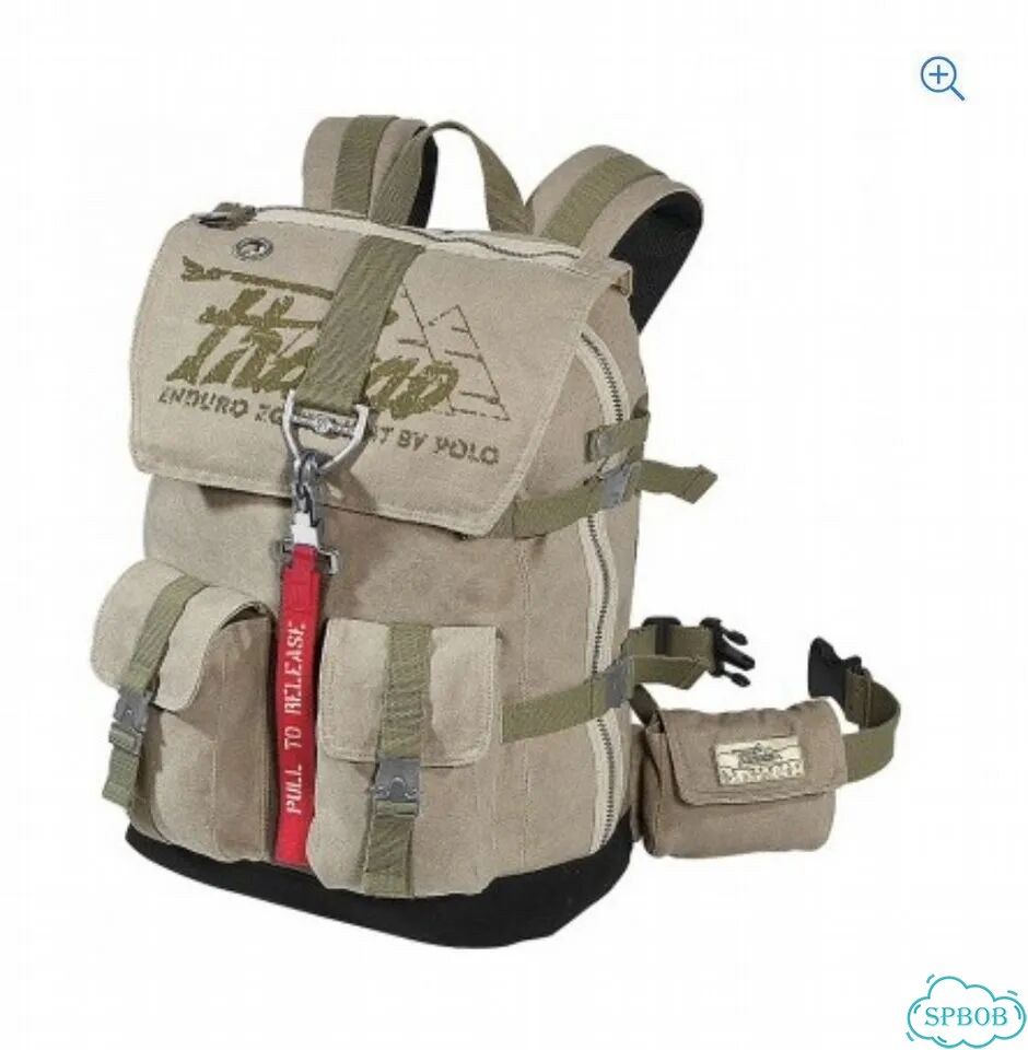Рюкзак мужской Pharao 20L из брезента с ремнями фото 4
